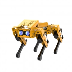 Ai roboter hund esp32 vierbeiniger visueller bionischer metall roboter für arduino roboter diy kit für python grafisch programmier baren roboter hund