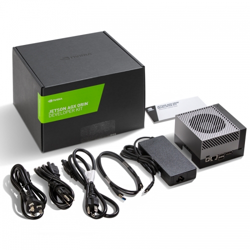 NVIDIA Jetson AGX Orin Developer Kit AI-Leistung der Serverklasse am Rand bis zu 275 TOPS. Optionen für 64 GB Speicher