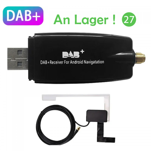 Car dab digital radio box dab receiver antenna USB interface car dab box portable for android car radio