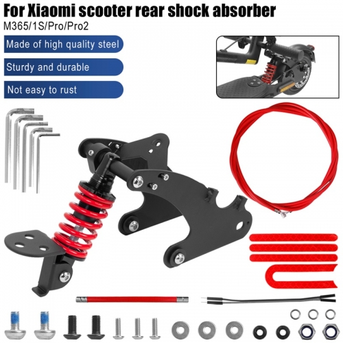 Elektrische Roller Hinterradaufhängung Kit für Xiaomi M365 1S pro pro2 Roller Hintere Stoßdämpfer Stoßdämpfung Teile Zubehör