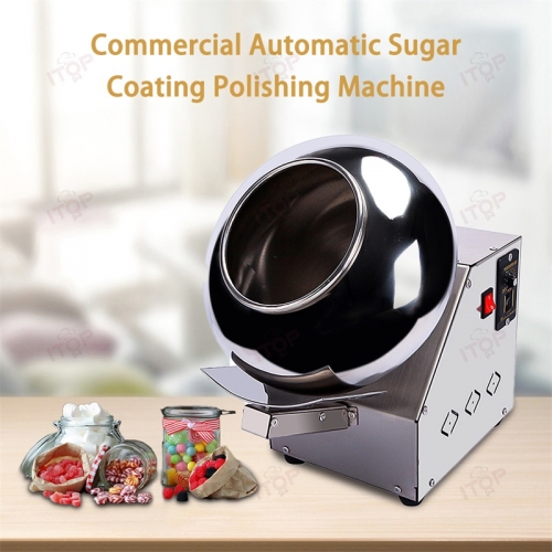 Itop Chocolate ball maker Chocolate coating machine Chocolate icing machine Polishing/Rounding/Coating/Drying Food processor