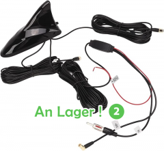 Auto Dach Top Haifischflosse Fahrzeug GPS Navigationssystem DAB+ Empfänger Digitalradio USB Stick Stereo FM/AM/DAB-Radioantenne