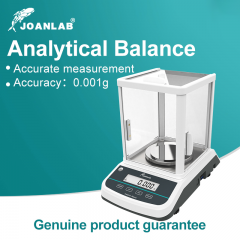 JOANLAB Analysenwaage, Labor-Digitalwaage, Präzisionswaage, Bereich: 200/300/500 g, Auflösung: 0.001 g
