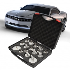 Master cylinder adapter set Brake fluid bleeding adapter Aluminum alloy high accuracy portable for automobiles