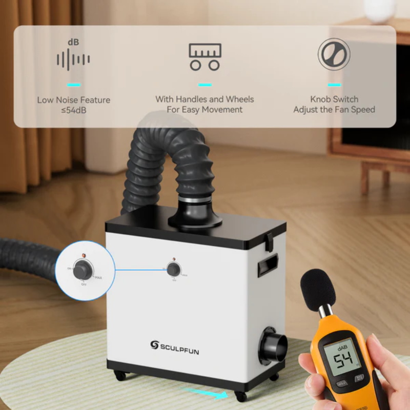 Sculpfun SP1 220W Rauchreiniger