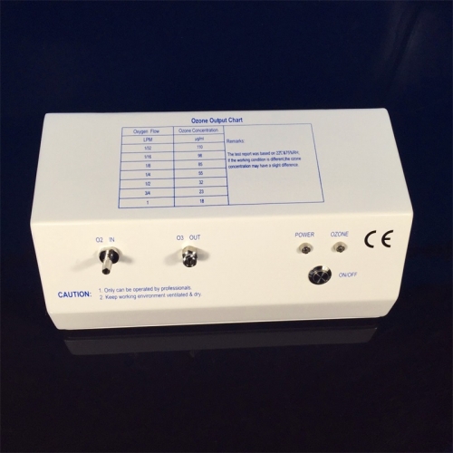 Générateur d'ozone thérapeutique à électrode TITAN approuvé CE, EMC, ROHS, concentration du générateur d'ozone médical jusqu'à 110 ug/ml
