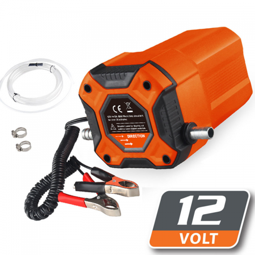 Pompe d'aspiration d'huile électrique 12 V pour voiture, 60 W, alimentation en carburant, huile moteur,pétrole brut, liquide, pour voiture,moto,bateau