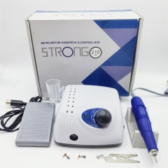 Professional nail drill 65W - 40,000 rpm high power for nail design | Electric file with 105L airflow & micro motor | New version