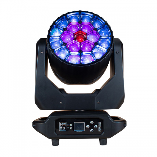 LED Strahl + Waschen Große Bienen Augen 19x40W/19x20W RGBW Zoom Moving Head Beleuchtung DJ Disco Weihnachtsbeleuchtung Publikum