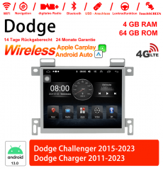 8.4 inch Android 13.0 car radio / multimedia 4GB RAM 64GB ROM for Dodge Challenger 2015-2023 Dodge Charger 2011-2023 with WiFi NAVI Bluetooth USB