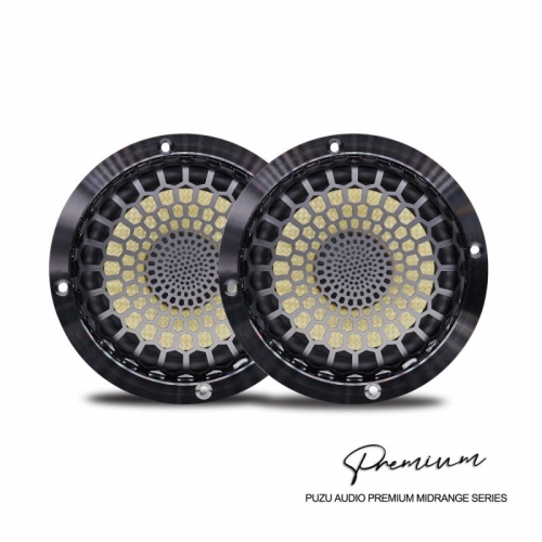Haut-parleur médium pour voiture PUZU PZ-M30, diaphragme en fibre de verre de 3,5 pouces, puissance de sortie de 120W