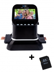 Scanner de film haute résolution 120, 22 mégapixels, scanner de photos négatives, 135 126 kPk, convertisseur de film, ajouter une carte SD de 16 Go