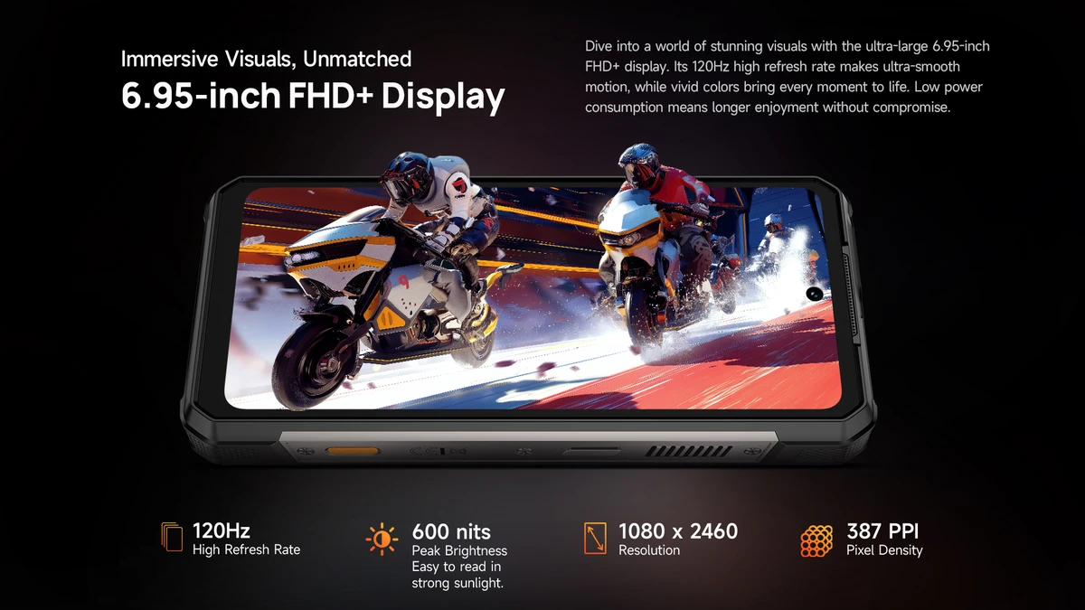 Ulefone Armor 34 Pro with integrated projector and huge battery