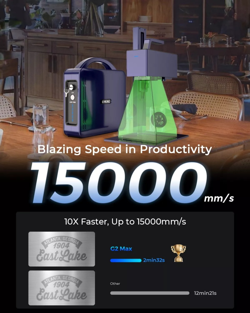 GWEIKE Cloud G2 Max 50W Faserlasergravierer