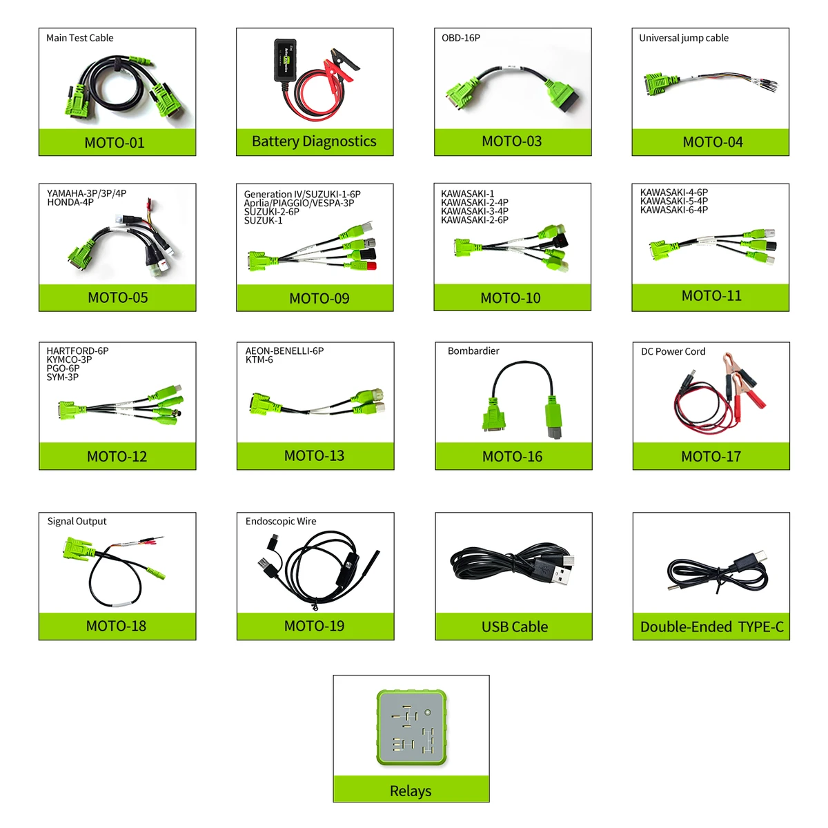 Appareil scanner diagnostic moto JDiag M400