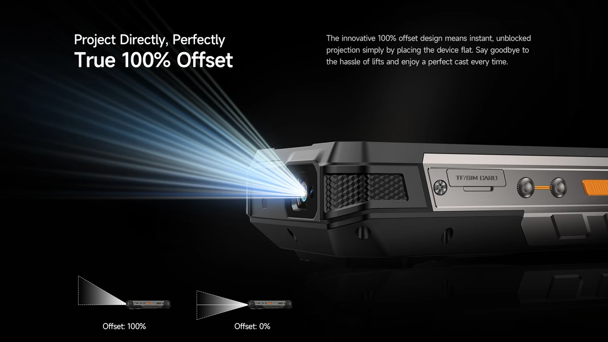 Ulefone Armor 34 Pro with integrated projector and huge battery