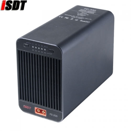 Chargeur de batterie Lipo 200 W 25 A, prise en charge 2-8 S, contrôle sans fil par application, pour drone, voiture, bateau, pièces détachées