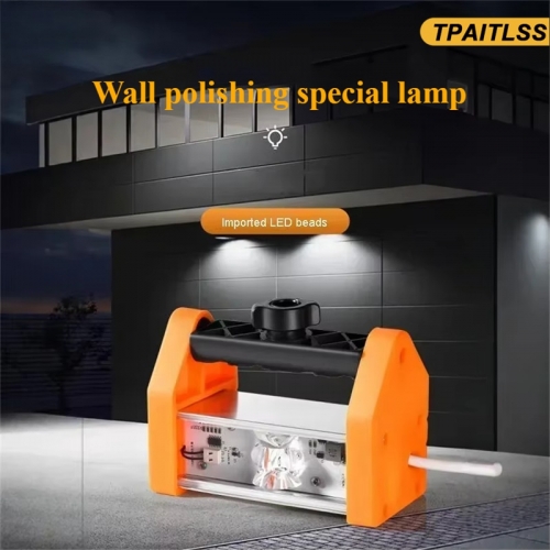 Special LED import lamp for polishing walls, transparent corner lamp, bead wall, acceptance lamp, paint, polishing, auxiliary tool