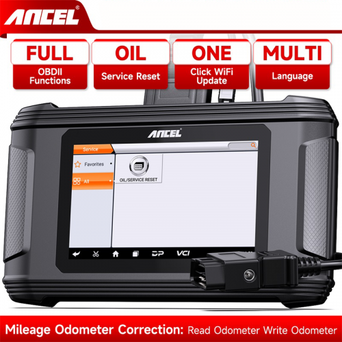 Ancel DM500 auto cluster korrektur lesen schreiben eeprom öl reset code leser instrumenten einstellung diagnose tools obd2 scanner