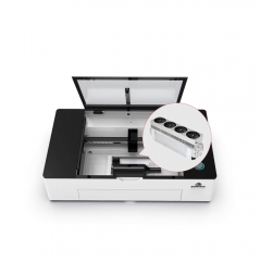 Machine de découpe et gravure laser RF pour tubes métalliques Gweike Cloud 38 W avec rotation