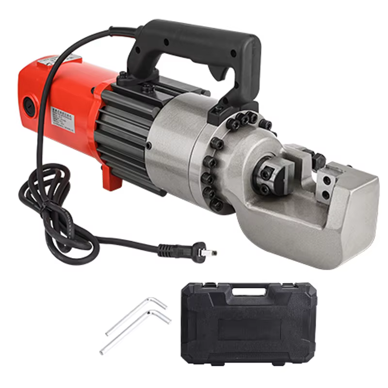 Coupe-barres d'acier renforcé GQ-25, machine de découpe hydraulique électrique portable