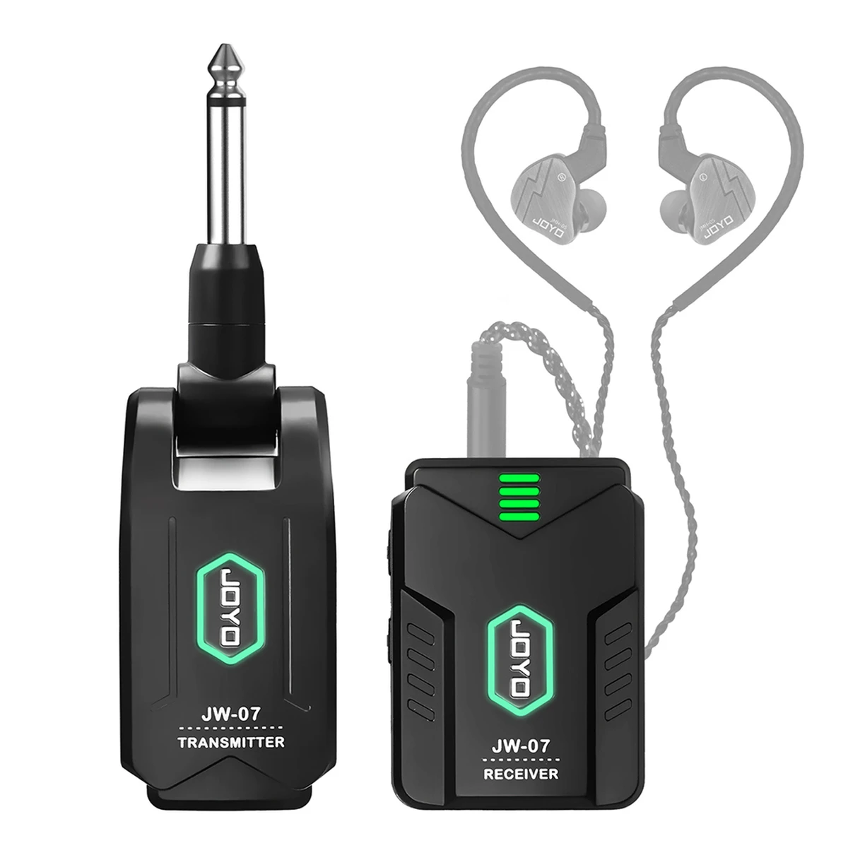 JOYO JW-07 Système de Monitoring In-Ear Sans Fil 2,4G 12 Canaux