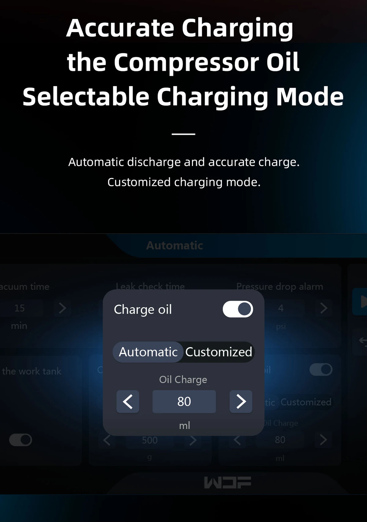 WONDERFU X744 R744 (CO₂) Vollautomatische Klimaanlage 