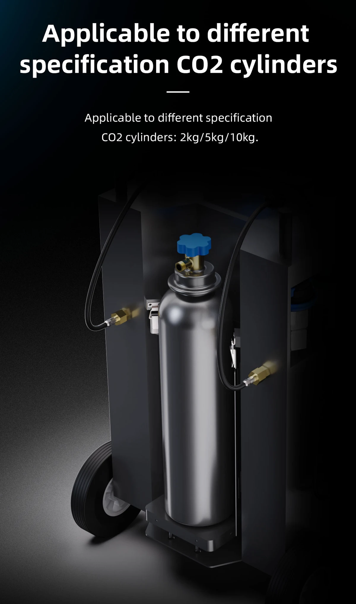 WONDERFU X744 R744 (CO₂) Vollautomatische Klimaanlage 