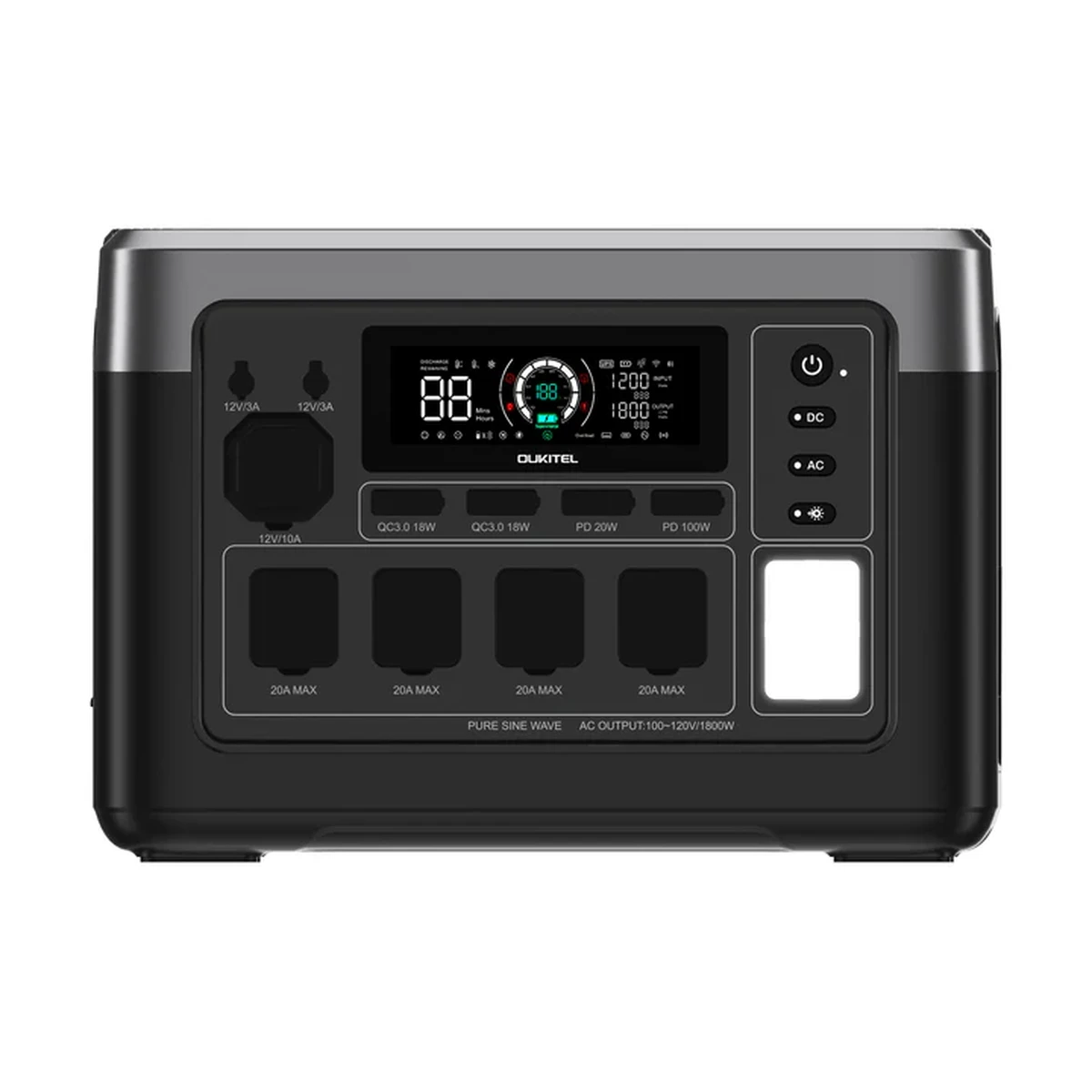 OUKITEL P1000 Plus 1800W 1024Wh Power Station