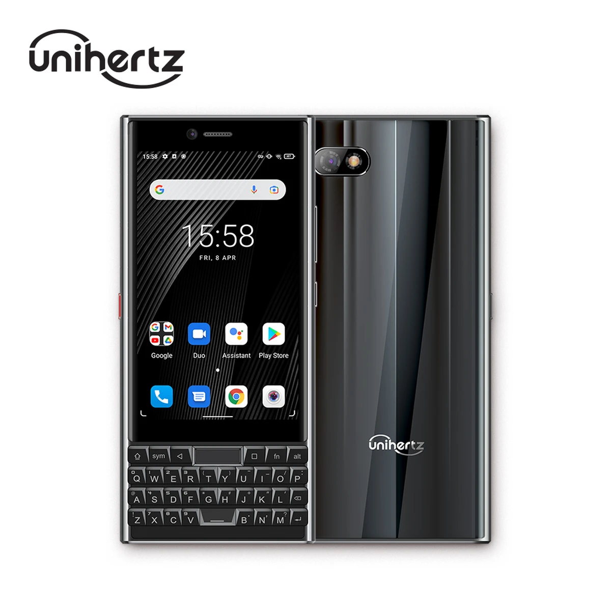 Unihertz TITAN SLIM 4G Smartphone, 6GB + 256GB, Android 11, Qwerty-Tastatur-Handy, 48MP, NFC, 4100mAh
