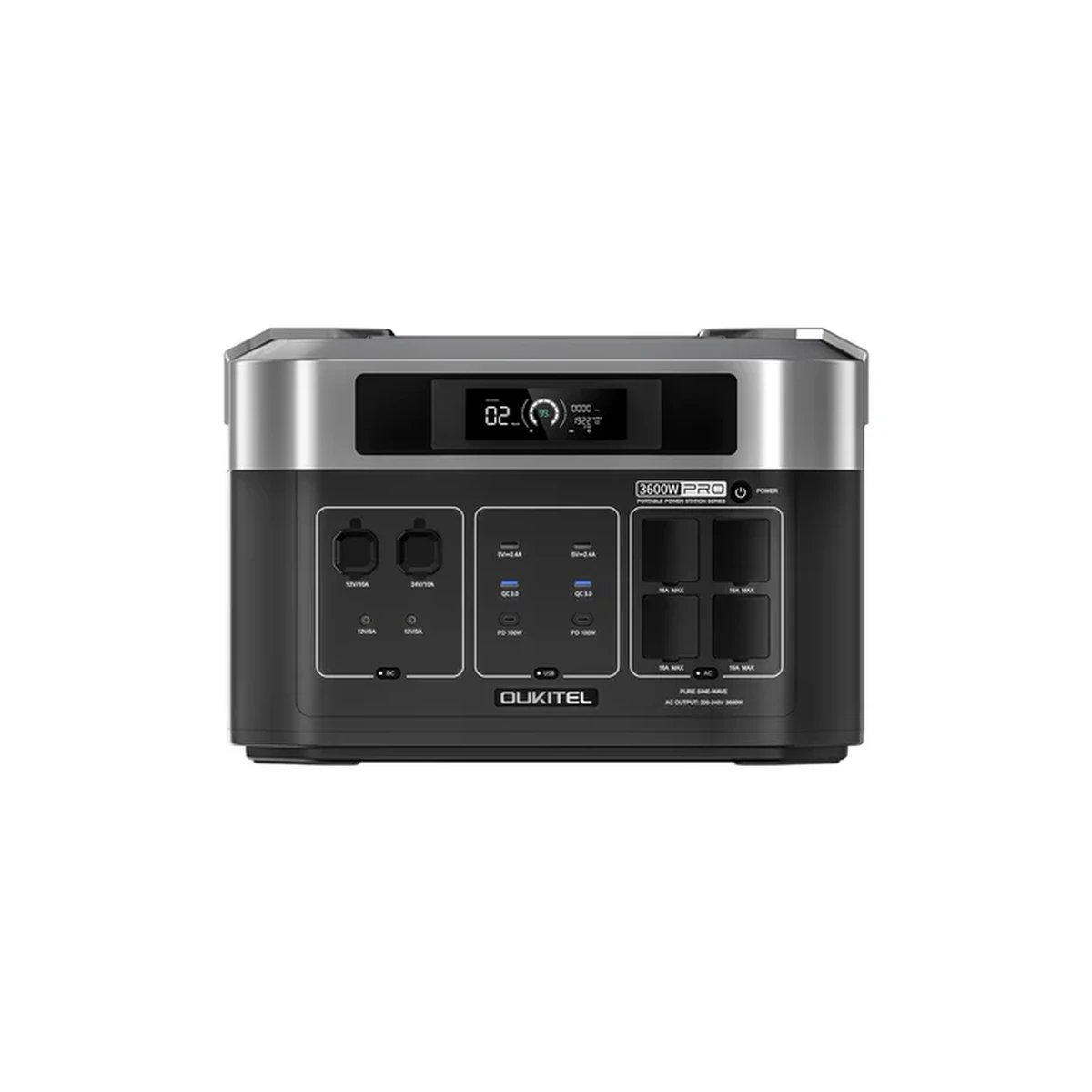 OUKITEL BP2000E PRO 2048 Wh 3600 W Station d’énergie portable