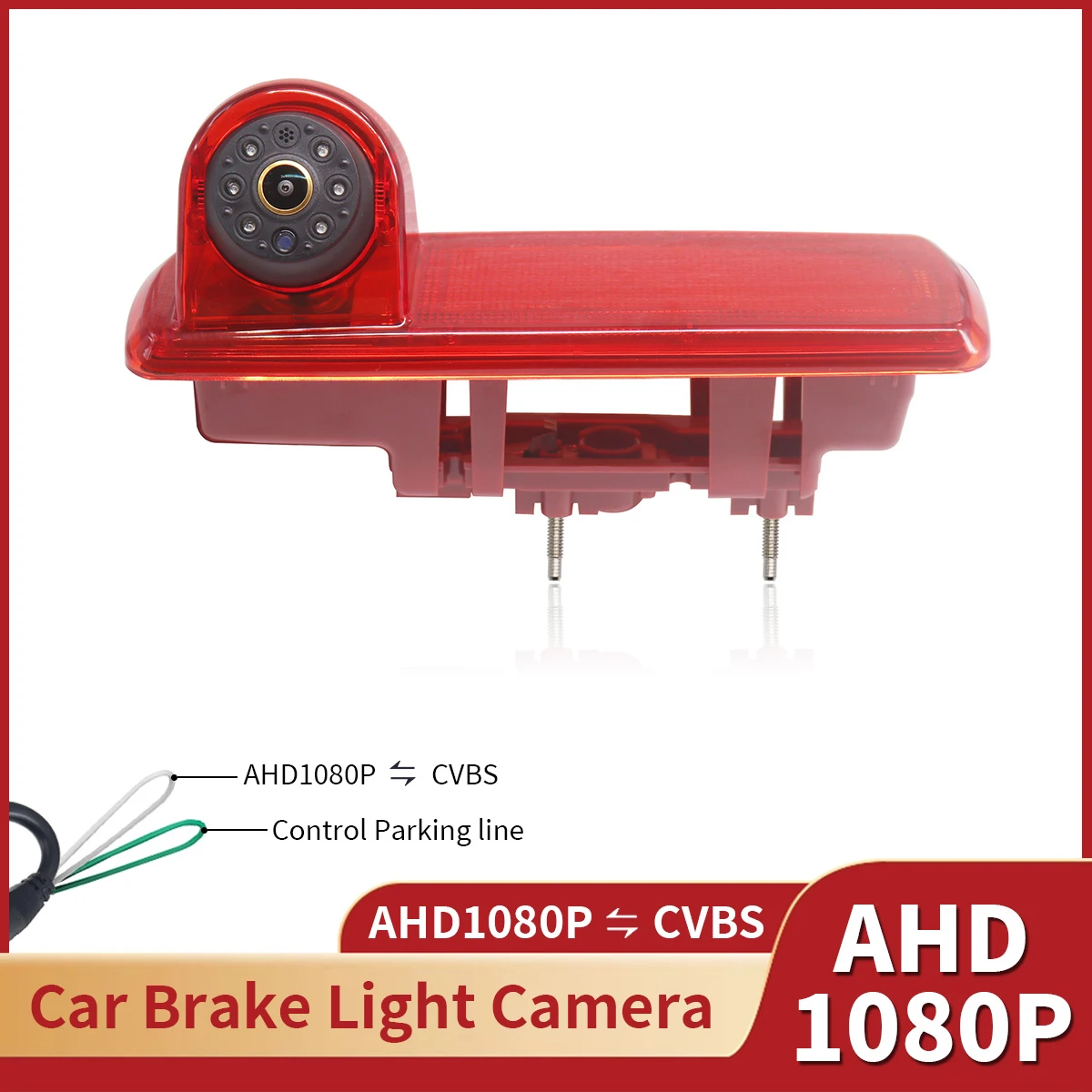 AHD 1080P Wasserdichte IR Nachtsicht Fahrzeug Rückansicht Rückfahr Bremslicht Kamera Für Opel Vivaro 2014 Renaul Trafic 3