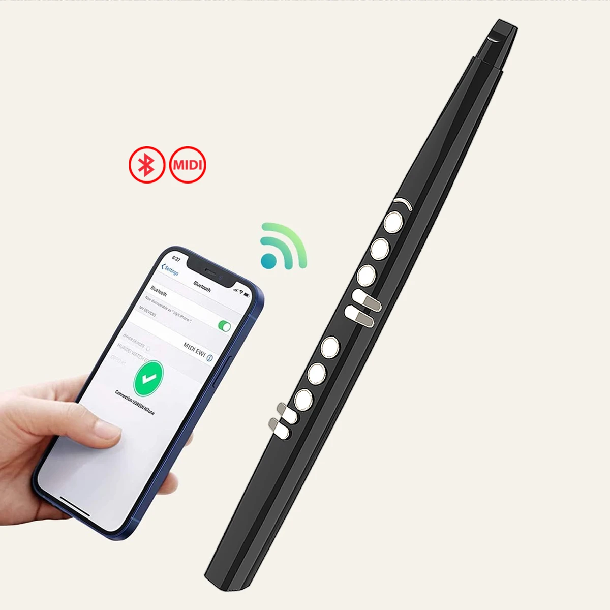 Mini Saxophone Électronique avec Bluetooth et 13 Sons