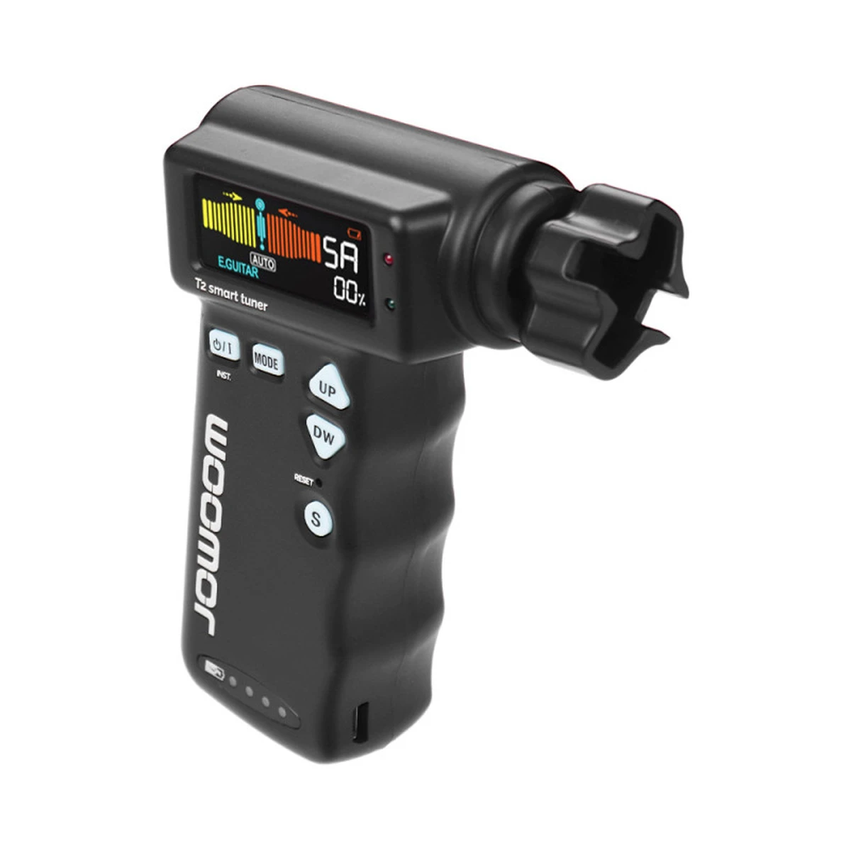 Jowoom T2 2-in-1 Smart-Gitarrentuner & Saitenwickler, USB