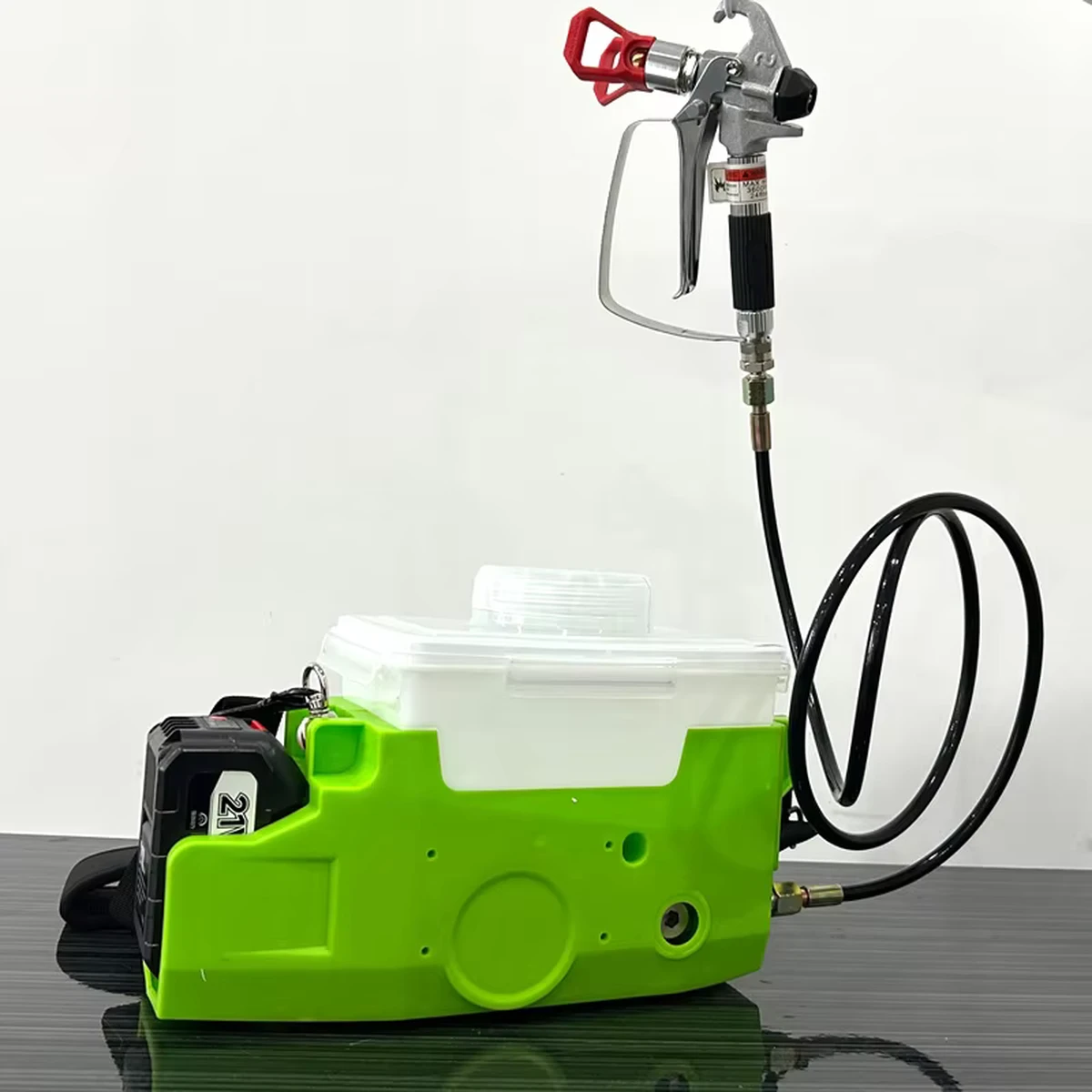 Electric Backpack Handheld Airless Sprayer Lithium Battery High-Voltage Paint Spray Gun Machine