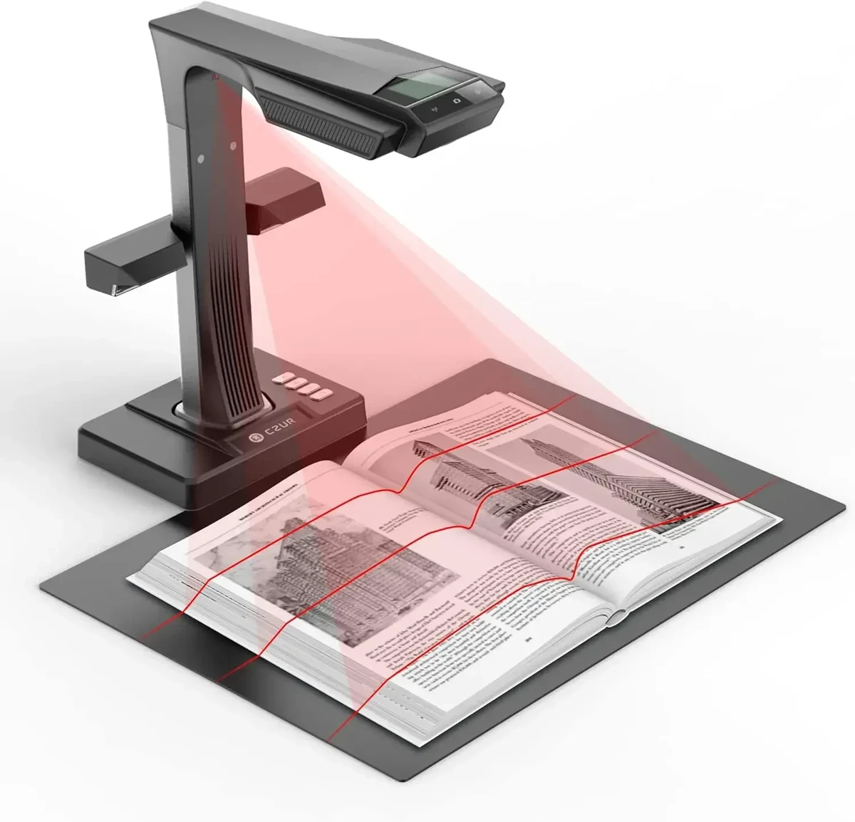Scanner de livres/documents professionnel CZUR ET24 Pro