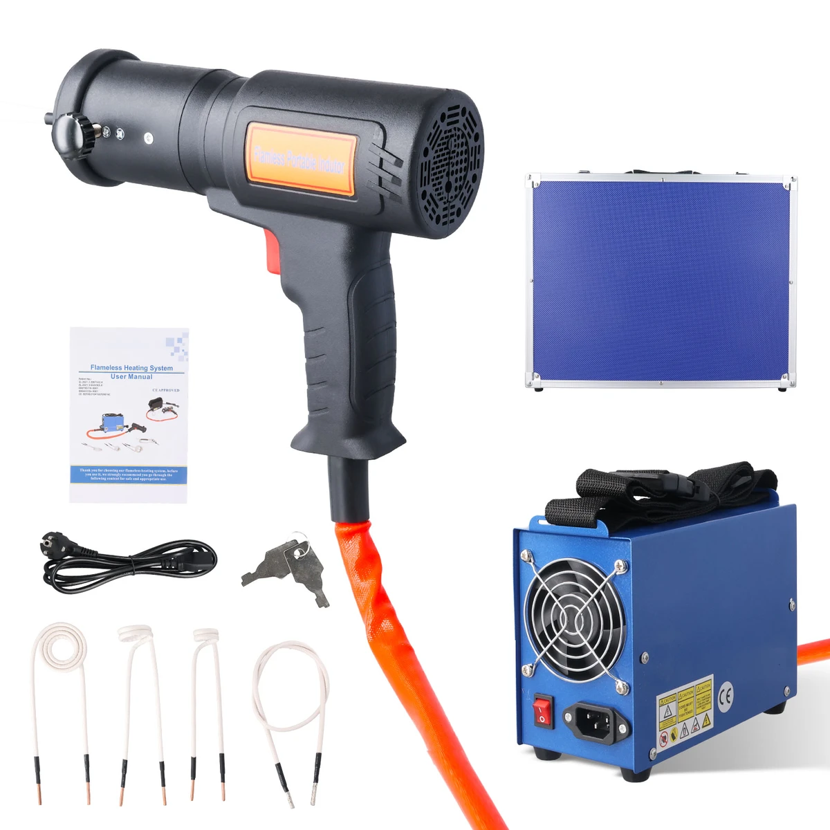 Outil Chauffant à Induction 1500W, Design Séparé, Auto/Mécanique