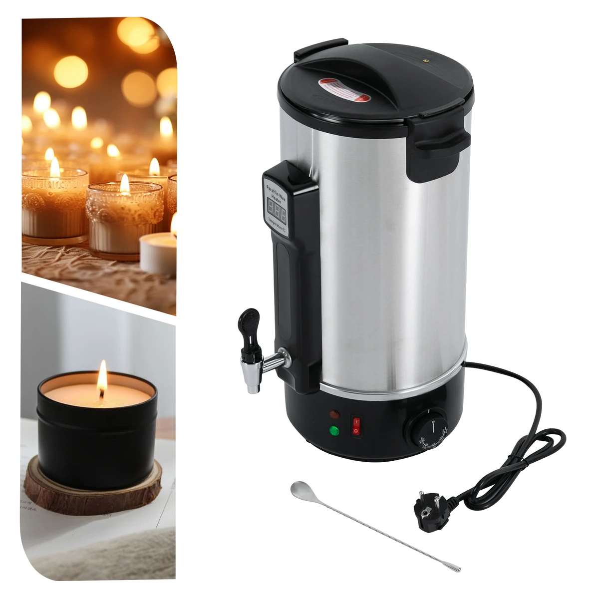 Fondeur de cire électrique 8/12L pour fabrication de bougies