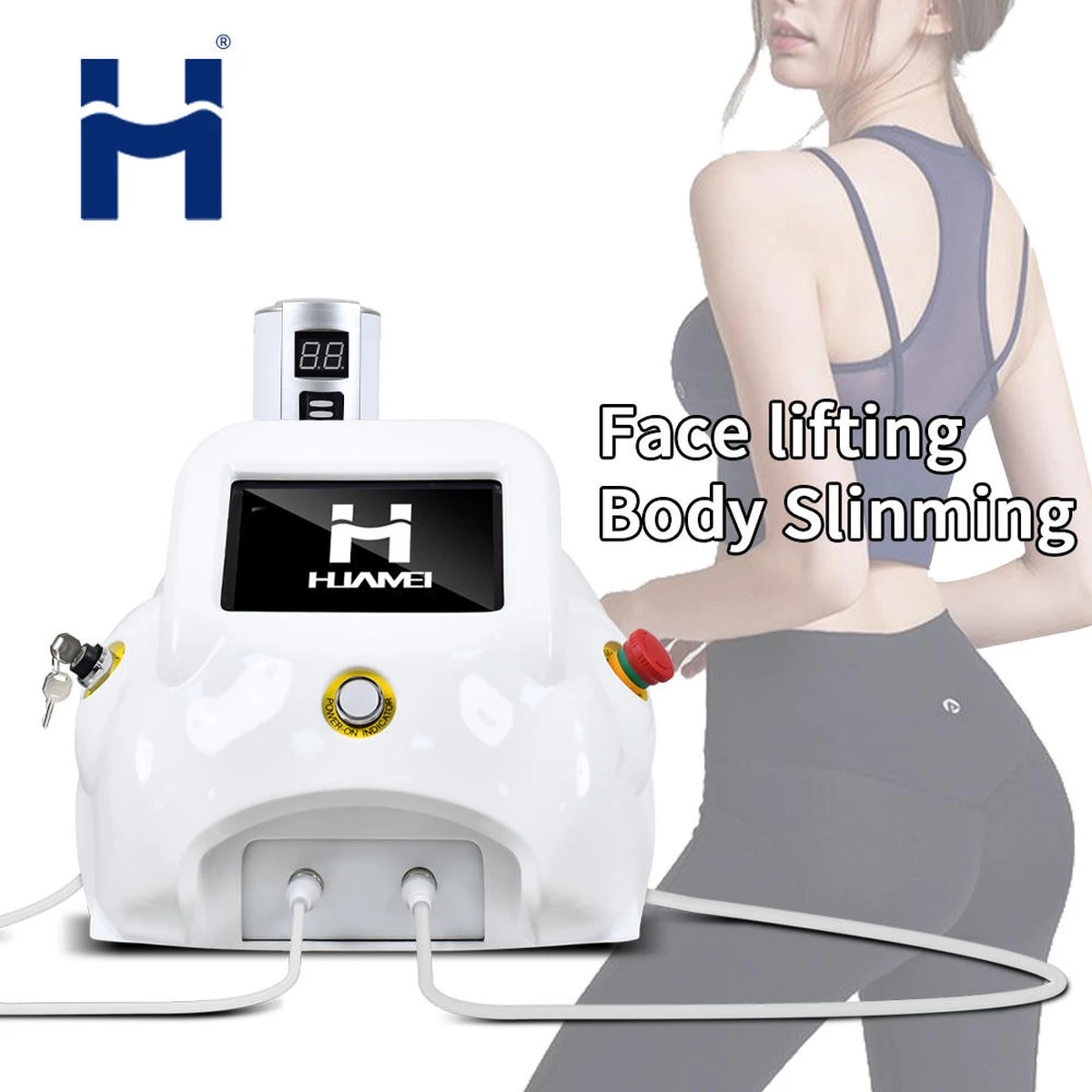 Appareil de Massage Amincissant 9D à Rouleaux pour Réduction Cellulite