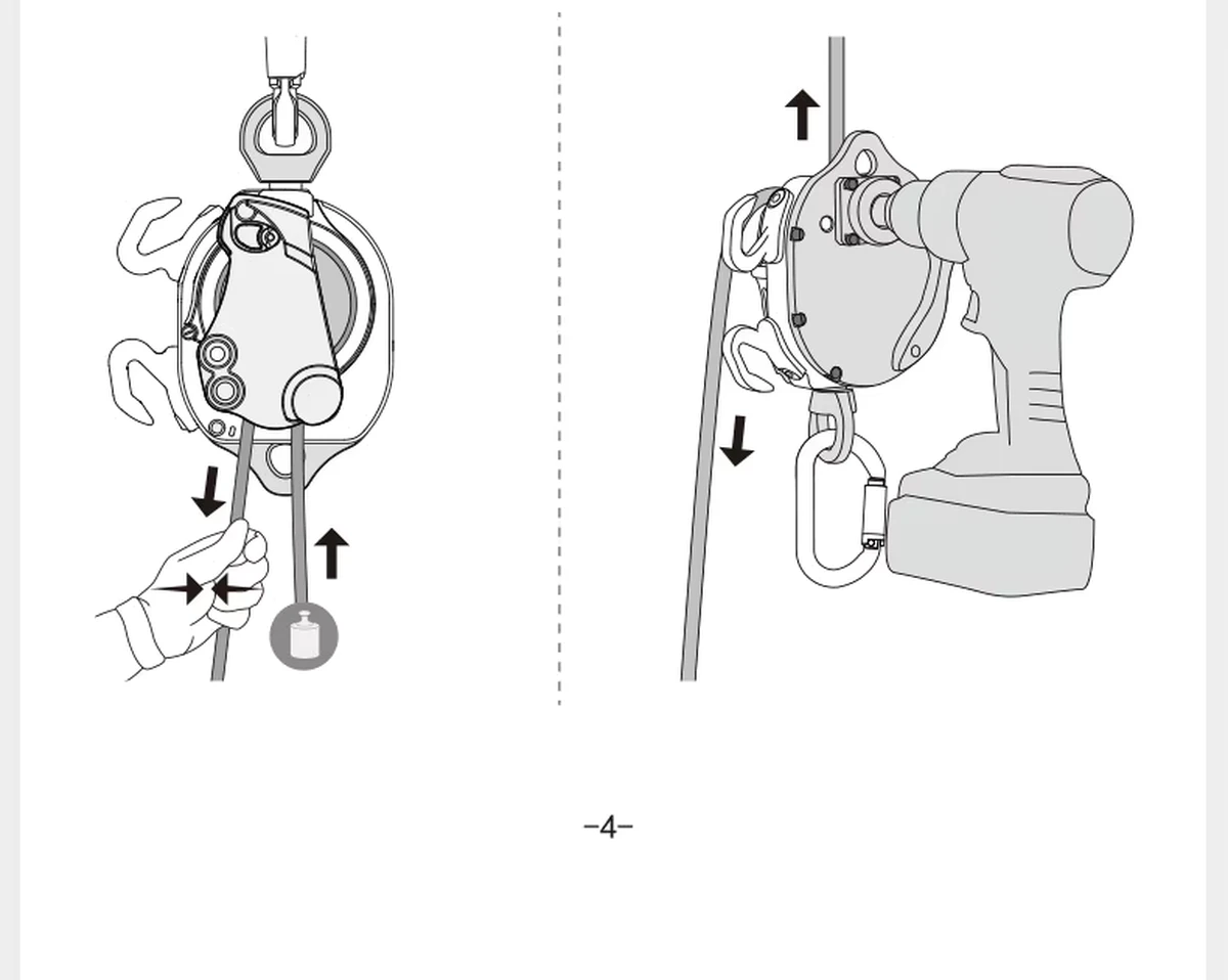 Xinda Elektrisches Aufstiegs-Set