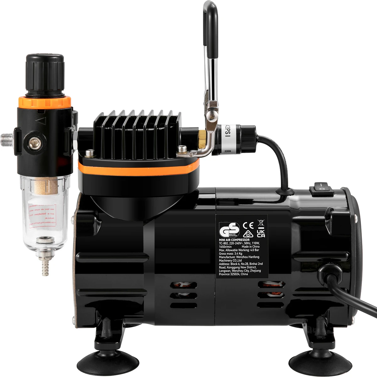 Kit Airbrush 120 W double action pour maquillage & modèles