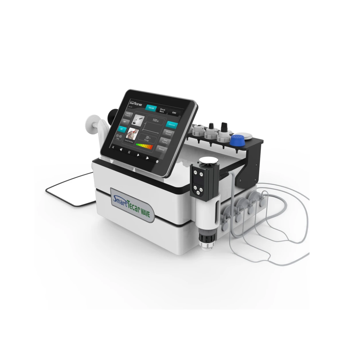 Thérapie intelligente Tecar, soulagement de la douleur, CET RET EMS, stimulation musculaire, ESWT, équipement pour ED à ondes de choc