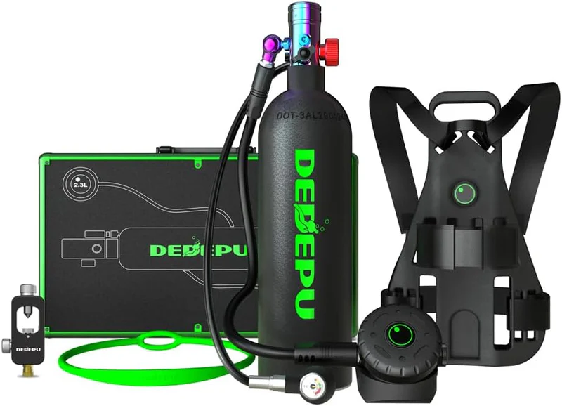 Mini-bouteille de plongée DEDEPU D600 2,3 L