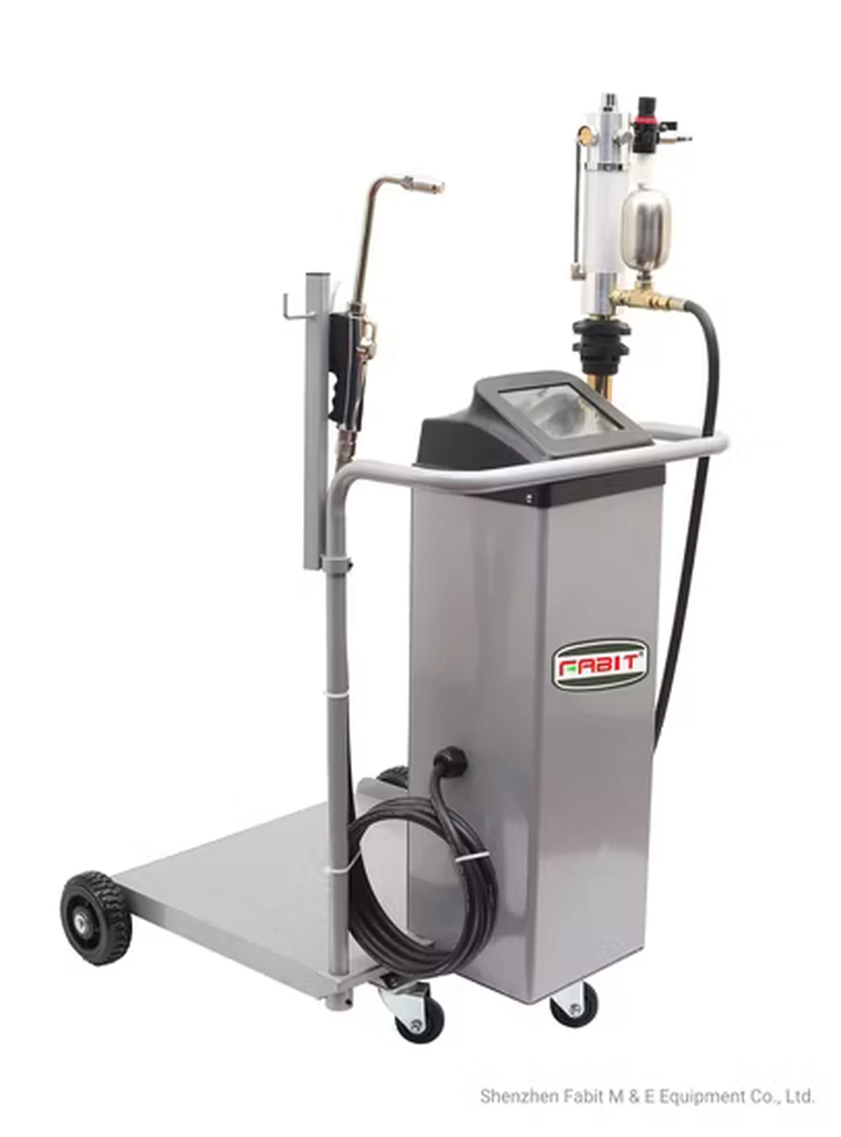Pompe pneumatique pour baril de transfert de lubrifiant et kit de distribution d'huile
