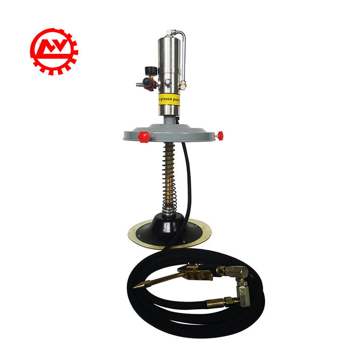 Pompe à graisse pneumatique 50:1 pour fûts de 20 kg avec pistolet