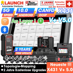 LAUNCH X431 PRO3 V+ V5.0 OBD2 EOBD Outil de diagnostic de l'appareil de diagnostic WiFi Bluetooth Android Outil d'analyse du scanner