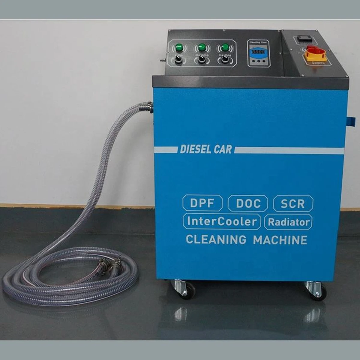 Machine mobile haute pression pour nettoyage de radiateur, bloc moteur, filtre à particules diesel SCR DOC FAP