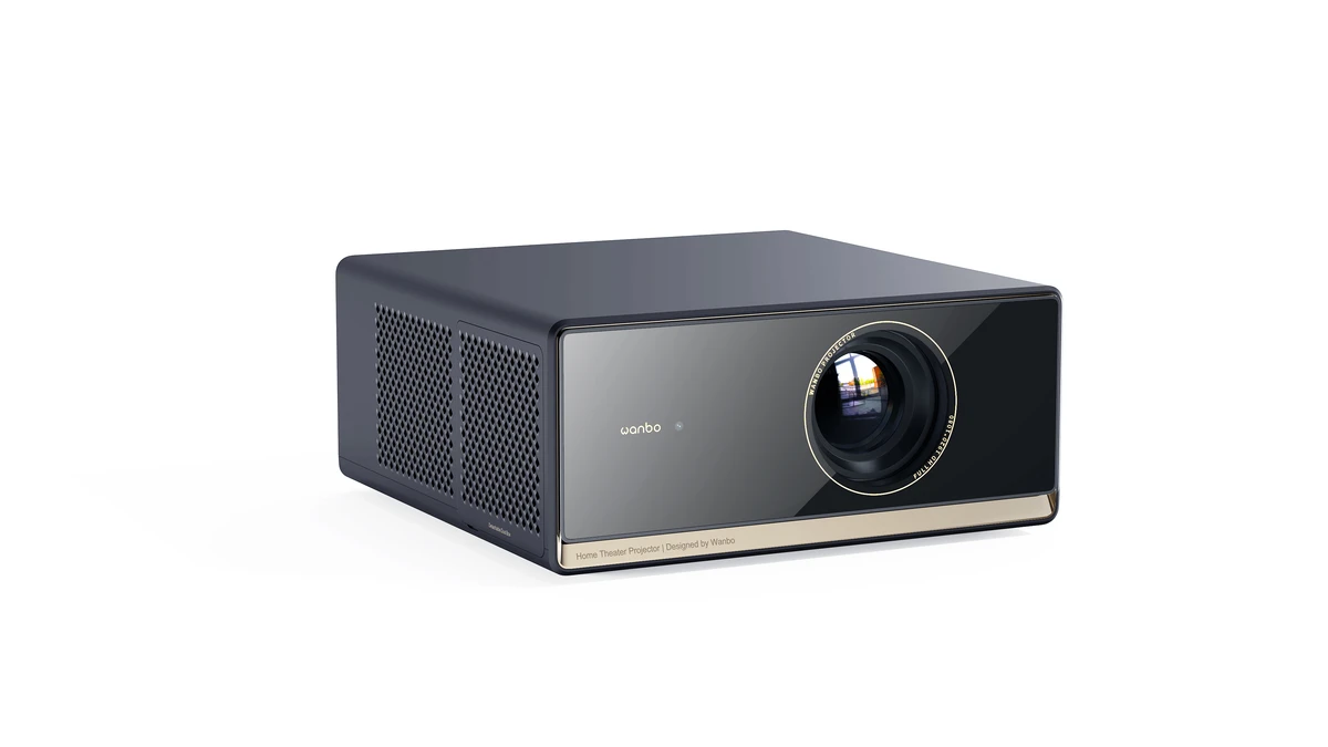Projecteur Wanbo X5 Pro Full HD 1080P compatible 4K 1100 ANSI Android 11.0 Home Google Widevine L1 et Assistant