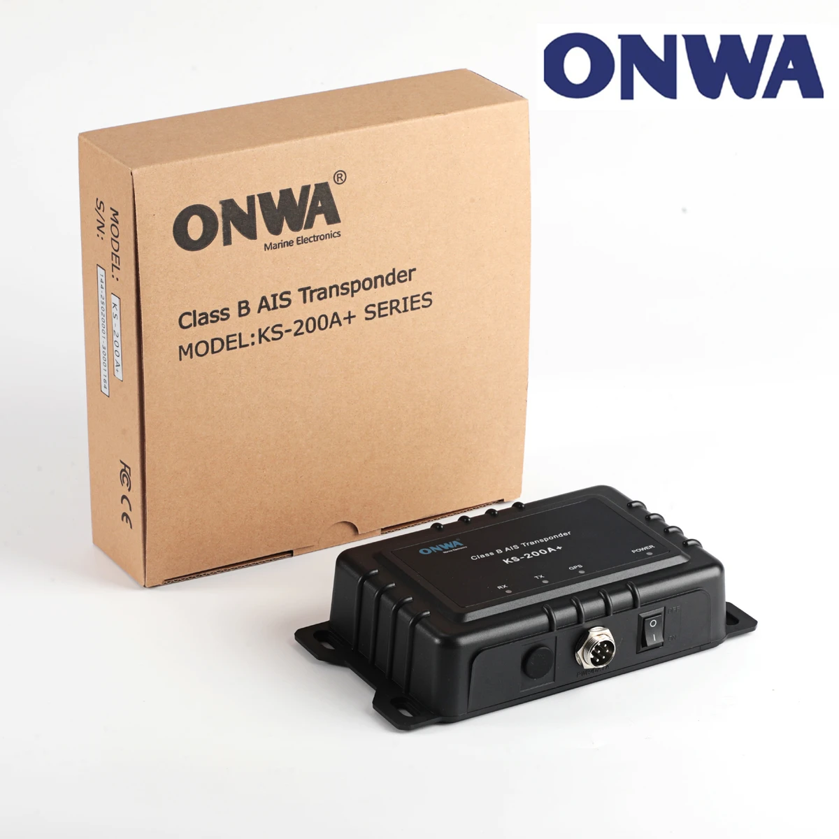 Transpondeur AIS ONWA KS-200A+ nmea2000 nmea0183 Transpondeur AIS marin 5 watts Classe B+ AIS Prend en charge NMEA 2000 avec WLAN