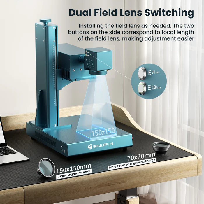 SCULPFUN V5 UV-Laser-Markiermaschine
